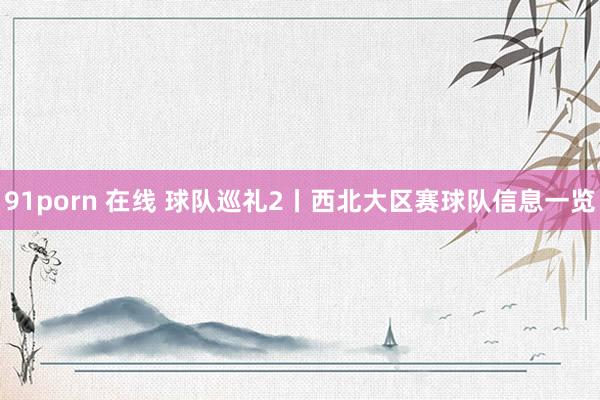 91porn 在线 球队巡礼2丨西北大区赛球队信息一览