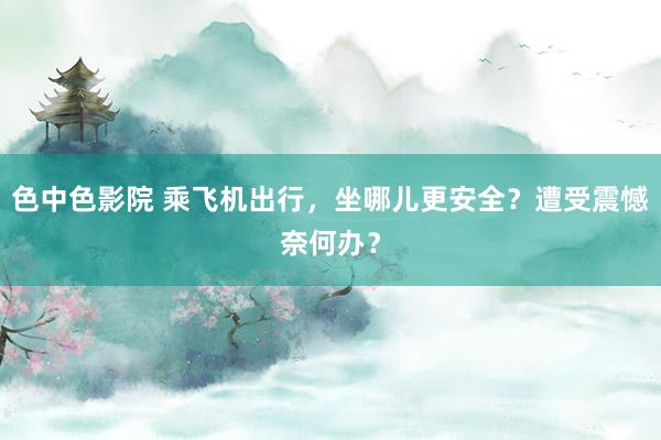 色中色影院 乘飞机出行，坐哪儿更安全？遭受震憾奈何办？