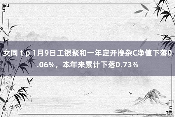 女同 t p 1月9日工银聚和一年定开搀杂C净值下落0.06%，本年来累计下落0.73%