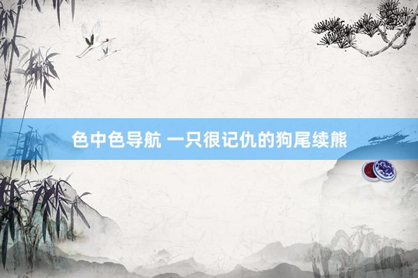 色中色导航 一只很记仇的狗尾续熊