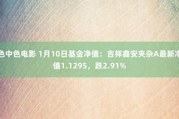 色中色电影 1月10日基金净值：吉祥鑫安夹杂A最新净值1.1295，跌2.91%