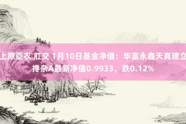 上原亞衣 肛交 1月10日基金净值：华富永鑫天真建立搀杂A最新净值0.9933，跌0.12%